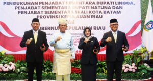 Gubernur Kepri Lantik Pjs Walikota Batam serta Pjs Bupati Lingga dan Natuna