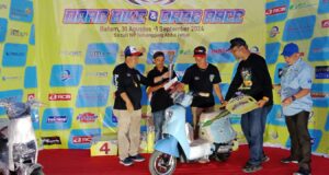 Ajang Drag Race di Kejuaraan Road Marking Drag Wars Berlangsung Seru, Mirwan Juara Umum