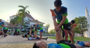 Jelang Keberangkatan Menuju Aceh-Sumut, Atlet Lolos PON Jalani Latihan Terpusat