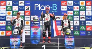 Pebalap Astra Honda Cetak Podium Perdana di Thailand Talent Cup 2024