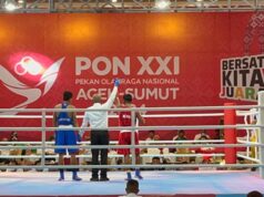 Petinju Kepri Berhasil Melaju ke Babak 8 Besar, Setelah Kalahkan Petinju Papua Tengah