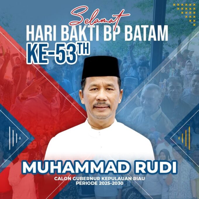 Peringatan Hari Bakti ke-53, Muhammad Rudi Yakin BP Batam Mampu Beri Karya Terbaik untuk Masyarakat