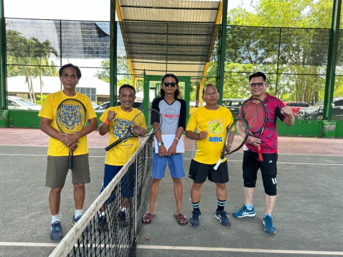 Pasangan Petenis Patahol-Chris Juarai Afdhalun CUP