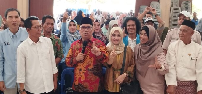 Nyanyang Harris Sapa Warga di Rusun BPJS Nongsa