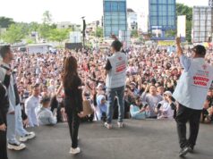 Kampanye ASLI-SAYANG Diramaikan Artis Rafi Ahmad dan Atta