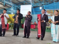 Ratusan Jemaat HKI Terkesima Nyanyang Lantunkan Lagu Batak dengan Fasih