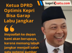 Iman Sutiawan Optimis Kepri Bisa Garap Labuh Jangkar