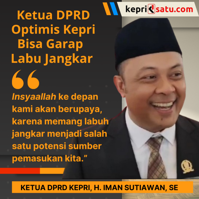 Iman Sutiawan Optimis Kepri Bisa Garap Labuh Jangkar