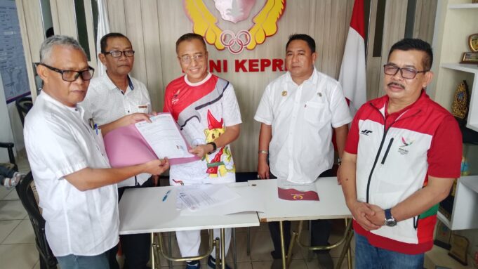 Tim Pemenangan Daftarkan Usep RS sebagai Calon Ketum KONI 2024-2028