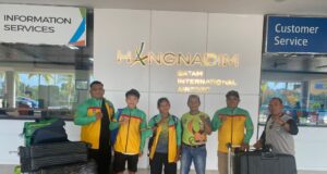 KONI Kepri Lepas Keberangkatan Atlet Triathlon Kepri