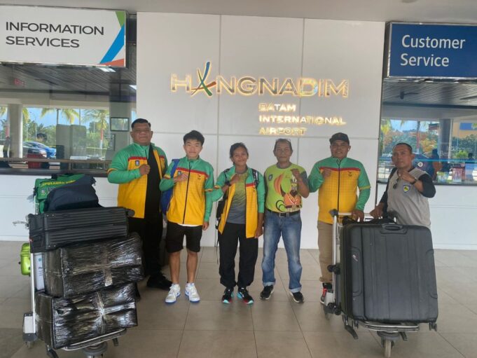 KONI Kepri Lepas Keberangkatan Atlet Triathlon Kepri