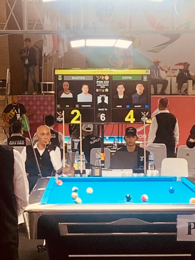 Kalahkan Banten Pebiliar Kepri Masuk Perdelapan Final