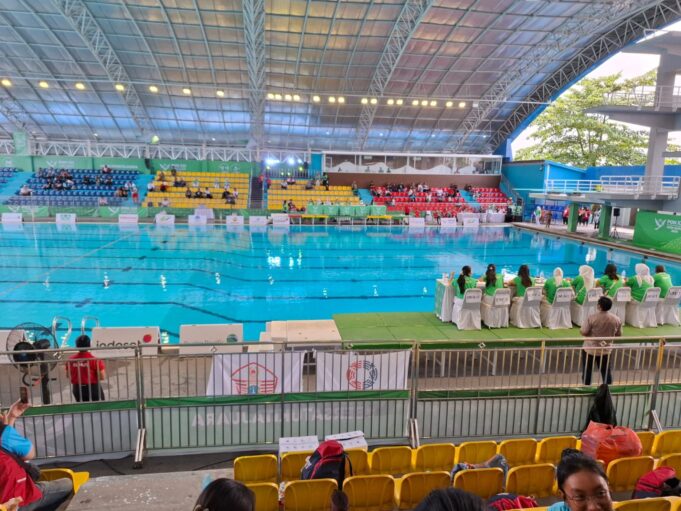 Kontingen Kepri Rere Melaju Babak Berikutnya di Cabor Atlet Renang Artistik