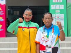 Atlet Renang Artistik Kepri Rere Masuk Urutan ke 4 dan Masuk Babak Berikutnya