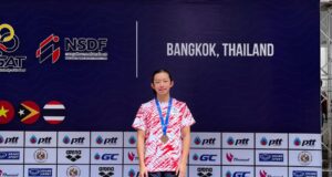 Perenang Asal Batam Yoshie Honda Raih Perunggu di SEA Age Group