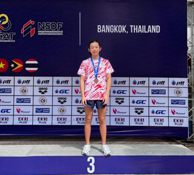 Perenang Asal Batam Yoshie Honda Raih Perunggu di SEA Age Group