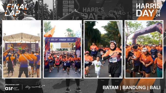 13 Tahun Harris Day, HARRIS Hotel Sukses Promosikan Gaya Hidup Sehat dengan Final Lap Run