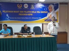 Pembukaan Pelatihan Wasit dan Pelatih Bola Voli, Usep RS: Semoga Meraih Prestasi yang Mendunia
