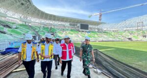 Jelang PON XXI Aceh-Sumut 2024, Menko PMK Tinjau Progres Pembangunan Arena