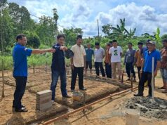 PWI Kabupaten Bintan Mulai Kejar Pengerjaan Bedah Rumah HPN 2024