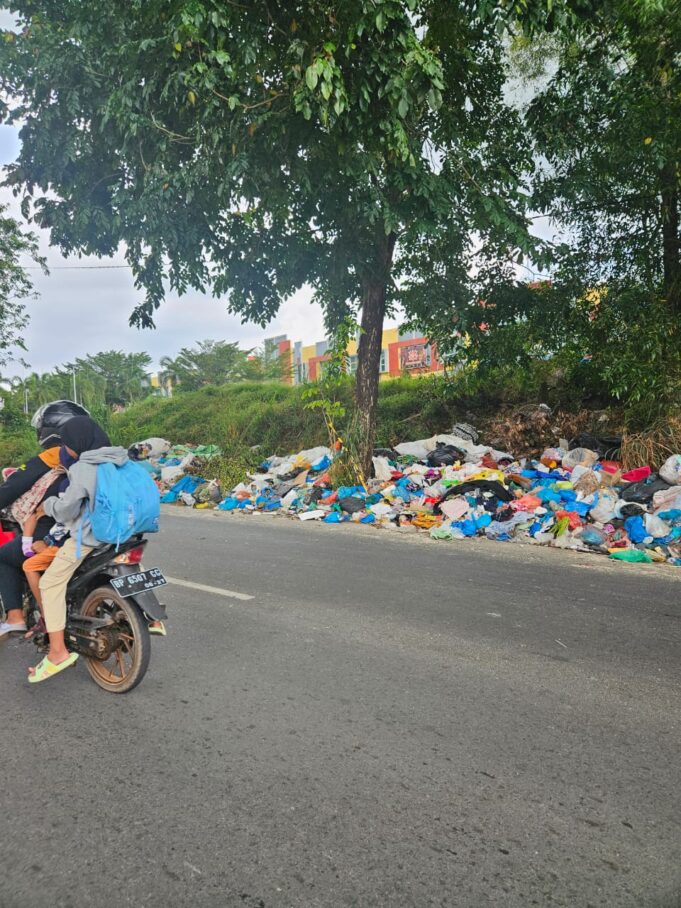 Taba Iskandar Meradang Usai Disebut Blokir Jalan dengan Tumpukan Sampah