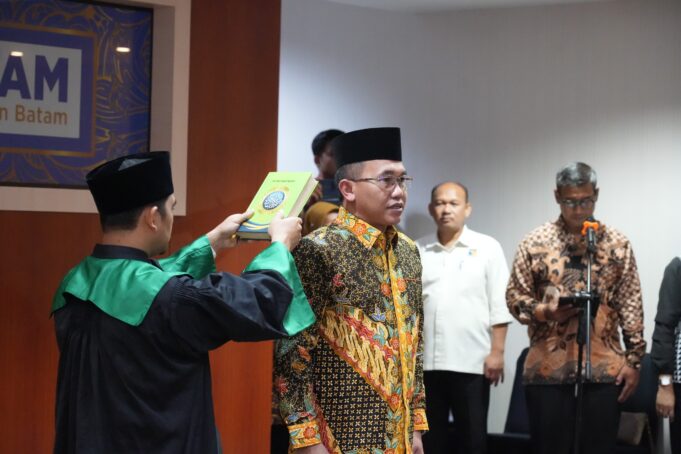 Muhammad Rudi Lantik Direktur Pengamanan Aset BP Batam
