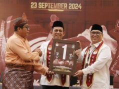 Penyambutan Terhadap Gubernur Ansar dan Nyanyang Dilakukan Sederhana