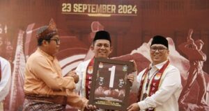 Penyambutan Terhadap Gubernur Ansar dan Nyanyang Dilakukan Sederhana