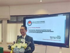 Ambil Desertasi Implementasi Kebijakan Ex Officio, Amsakar Achmad Lulus dengan Predikat A