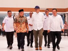 Wagub Kepri Nyanyang Haris Sambut Kedatangan Menteri Transmigrasi RI di Batam