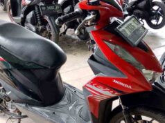Ditinggal Mandi, Motor Disikat Maling saat Diparkir di Depan Ruko Waheng Centre