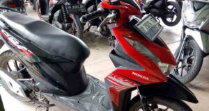 Ditinggal Mandi, Motor Disikat Maling saat Diparkir di Depan Ruko Waheng Centre