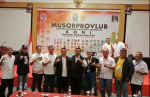 Usep RS Terpilih Ketum KONI Kepri Periode 2025-2029