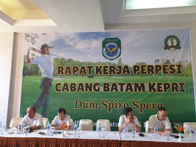 Rapat Kerja PERPESI Batam: Mengokohkan Semangat Golf para Senior