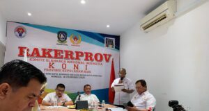 Rakerprov KONI Kepri 2025 Putuskan Tim Penjaringan Mulai Buka Pendaftaran Calon Ketum