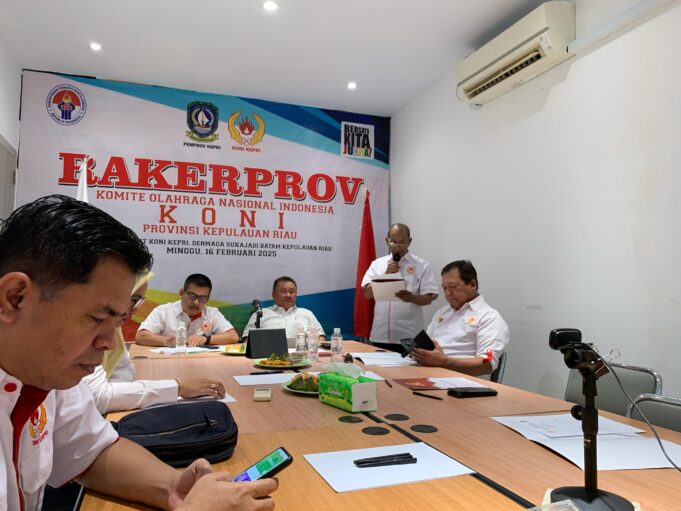 Rakerprov KONI Kepri 2025 Putuskan Tim Penjaringan Mulai Buka Pendaftaran Calon Ketum