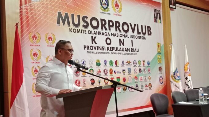 Sederet Harapan Wagub Nyanyang Haris dalam Musorprov KONI Kepri 2025