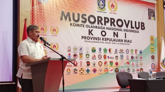 Ahmad Saefudin: Ketum KONI Kepri Harus Punya Inovasi dan Kemampuan Komunikasi