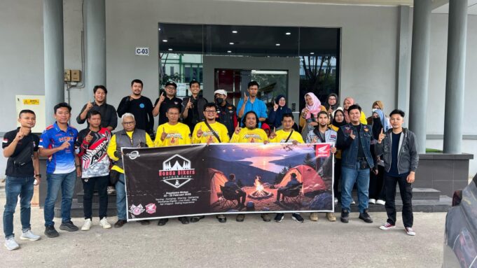 Momen Kekompakan dan Kekeluargaan Bikers Honda Kepri