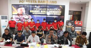 Polresta Barelang Musnahkan Ribuan Gram Narkotika Hasil Operasi Tiga Bulan Terakhir
