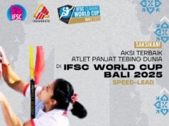 Dukungan Sport Tourism saat Indonesia Tuan Rumah IFSC Climbing World Cup 2025