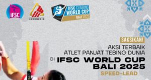 Dukungan Sport Tourism saat Indonesia Tuan Rumah IFSC Climbing World Cup 2025
