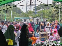 Semarak 1000 lebih Warga Muslim ikut Bukber Kampoeng Ramadhan Masjid Bukit Indah Sukajadi