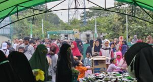 Semarak 1000 lebih Warga Muslim ikut Bukber Kampoeng Ramadhan Masjid Bukit Indah Sukajadi
