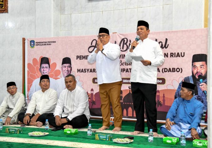 Gubernur Kepri Berhalal bihalal dengan Warga Dabo