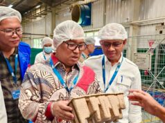 Wagub Nyanyang Kunjungi PT Free The Sea Tinjau Industri Daur Ulang Sampah Plastik di Batam
