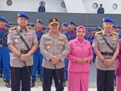 Kabaharkam Pimpin Sertijab Kakorpolairud dari Yassin Kosasih ke Raden Firdaus