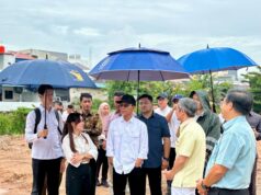 Kepala BP Batam dan Wakil Kepala BP Batam Tinjau Penataan Sungai Baloi Indah