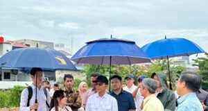 Kepala BP Batam dan Wakil Kepala BP Batam Tinjau Penataan Sungai Baloi Indah