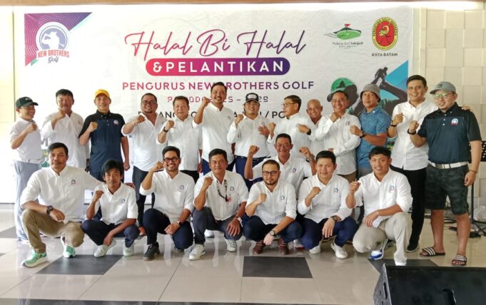Mohammad Iqbal ST Resmi Nahkodai New Brothers Golf Batam 2025–2029, Siap Rebranding dan Tarik Generasi Muda